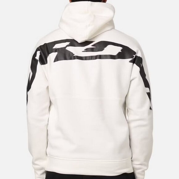 Nike Air Jordan MVP Statement Fleece Hoodie SWEATER Men's Logo Size M White New - Picture 1 of 7